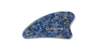 Odacite Blue Sodalite Crystal Contour Gua Sha