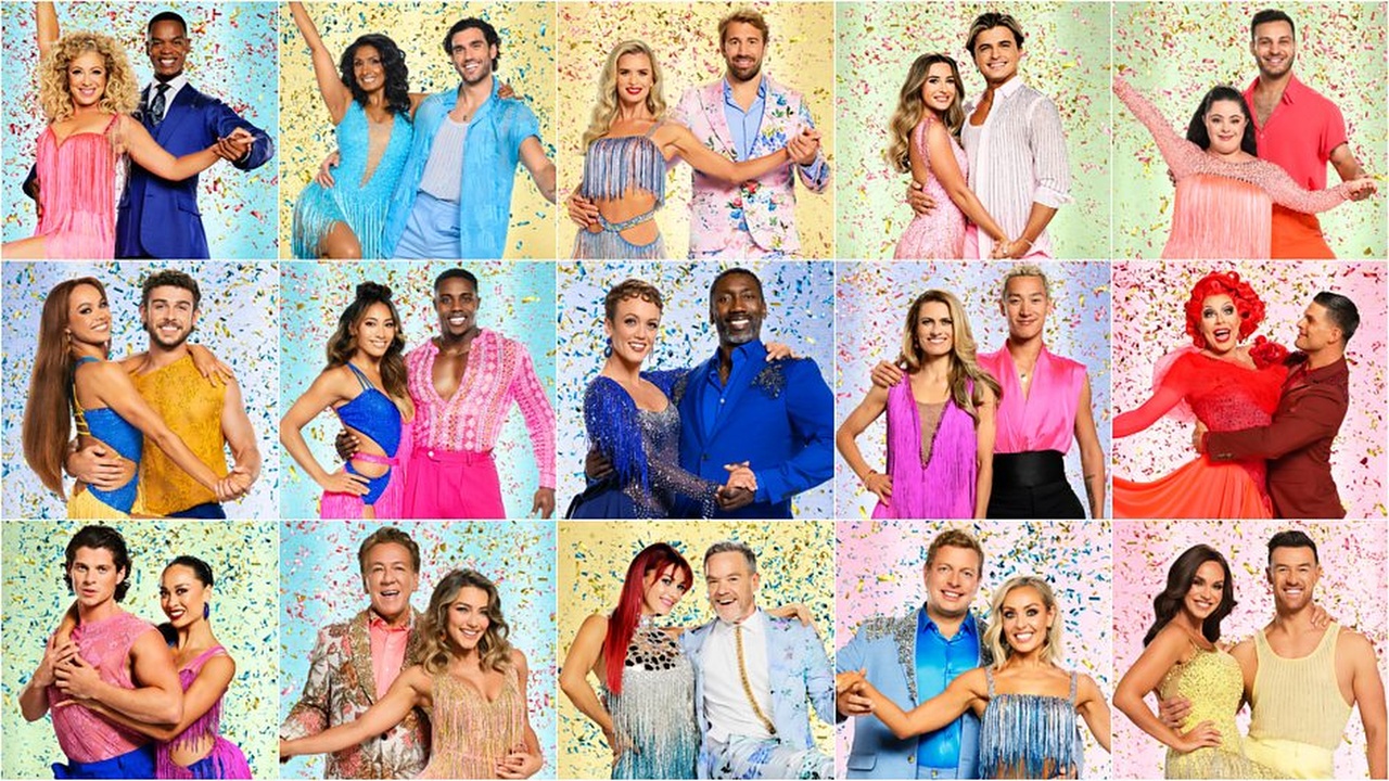 The couples of Strictly Come Dancing 2025