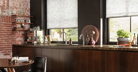 Kitchen blind ideas – 10 styles for practical kitchen window coverings ...