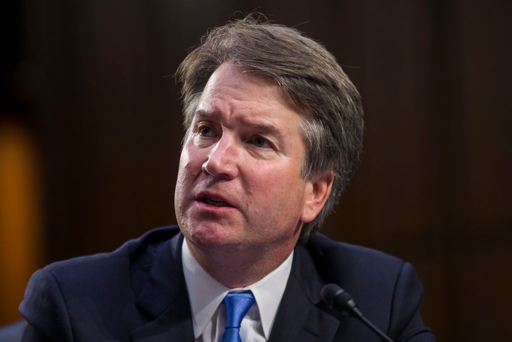 Supreme Court nominee Brett Kavanaugh at his Senate confirmation hearing.