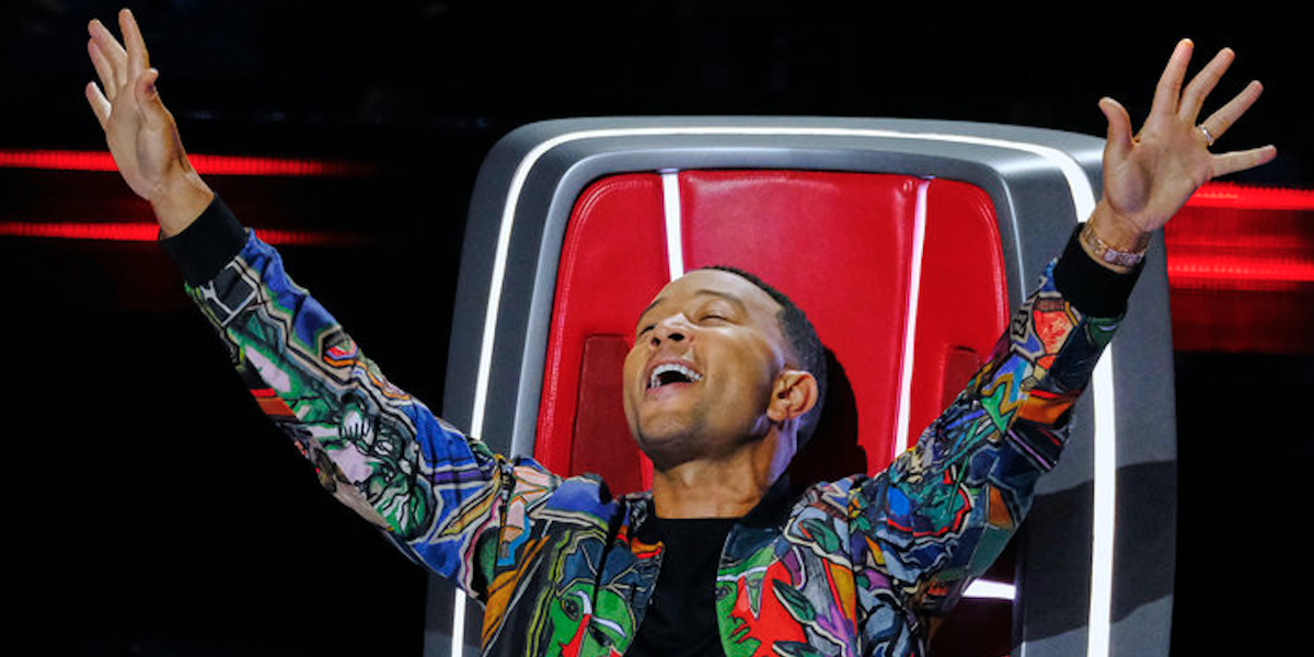 john legend hands up the voice