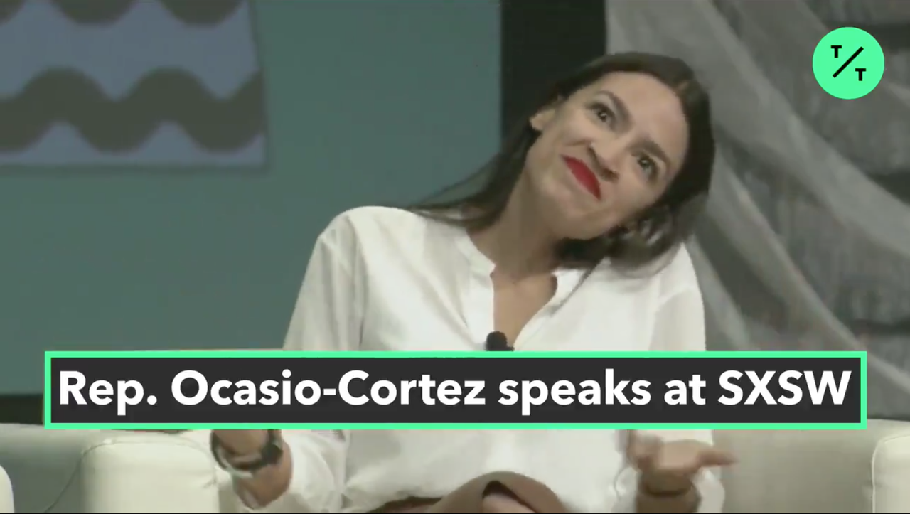 Alexandria Ocasio-Cortez.