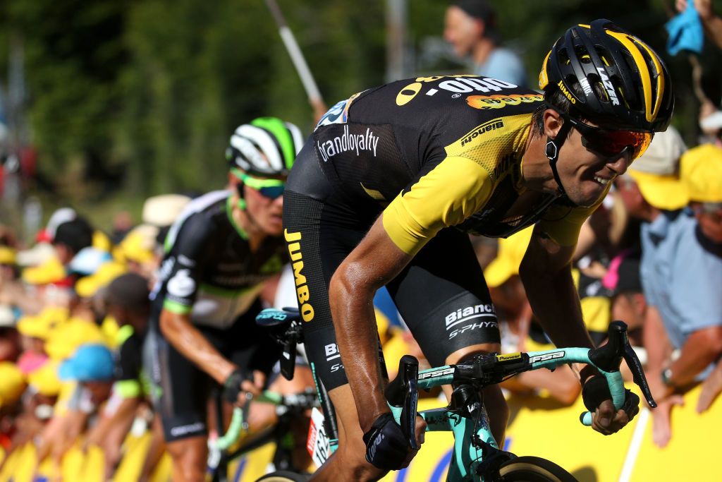 George Bennett (LottoNl-Jumbo) on La Planche des Belles Filles