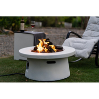 Outdoor concrete gas fire pit | Was $459.99, now $319.99 at Wayfair