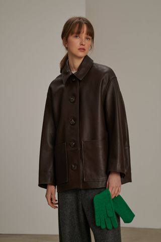 Vincenzo Brown Jacket