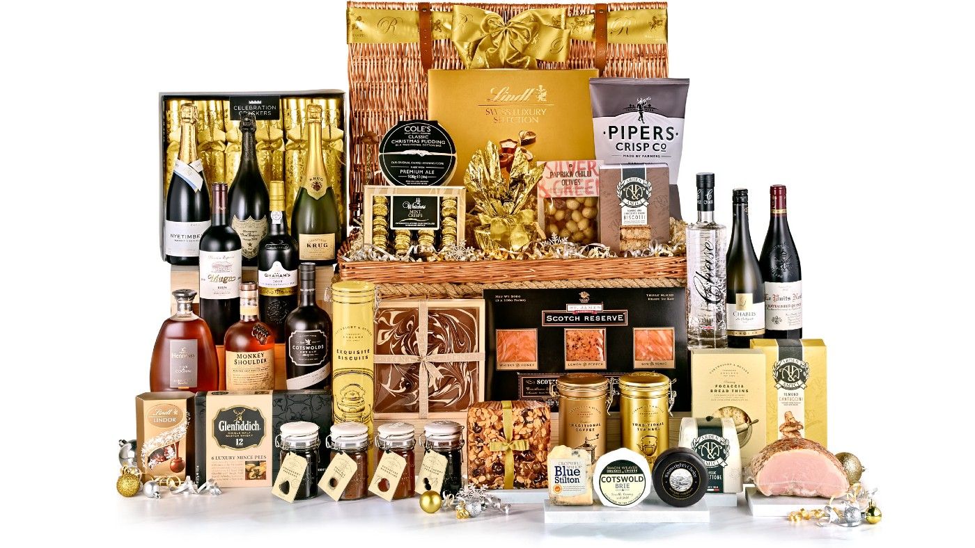 Regency supreme indulgence hamper with Dom Pérignon champagne