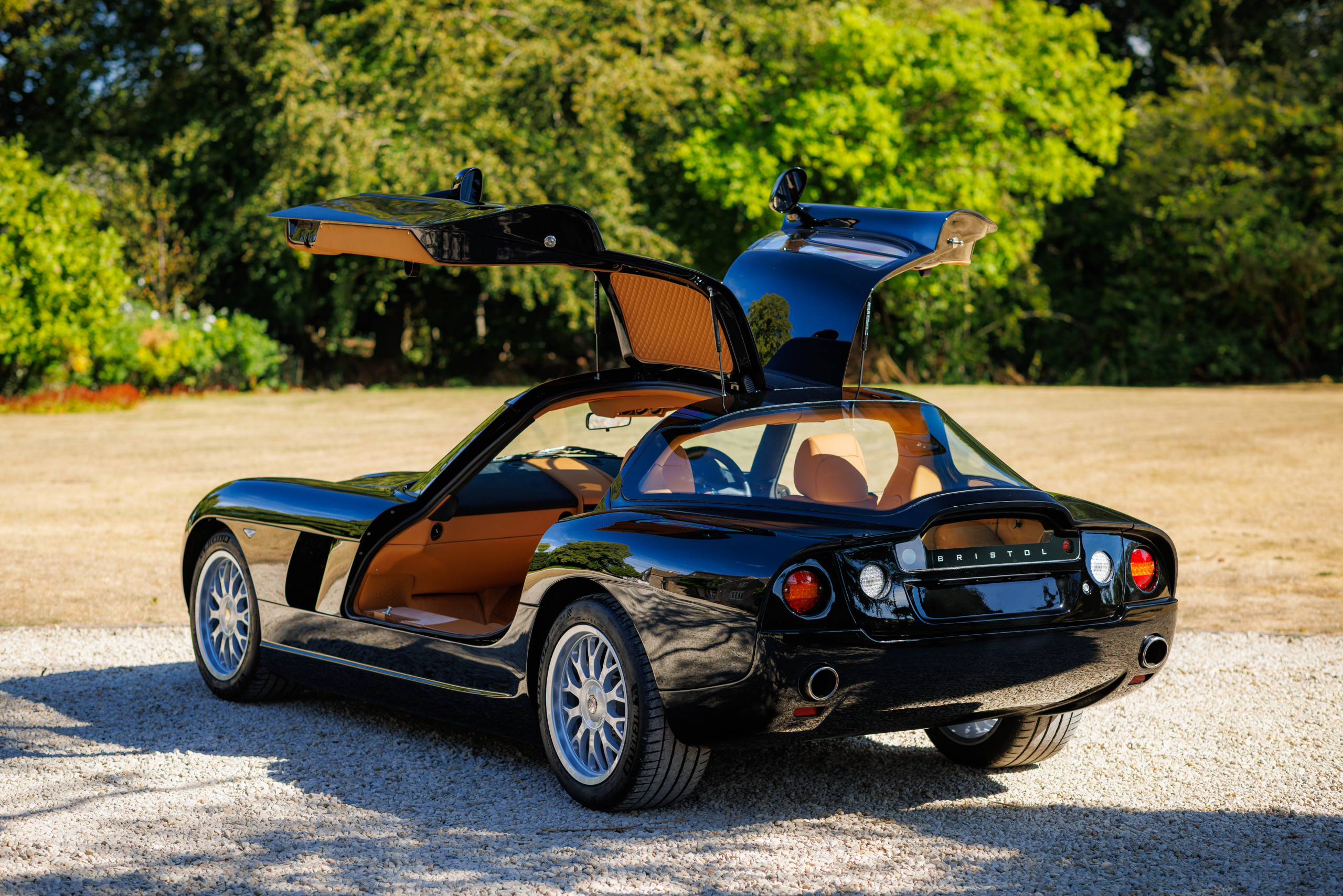 Bristol Fighter, with its signature gullwing doors