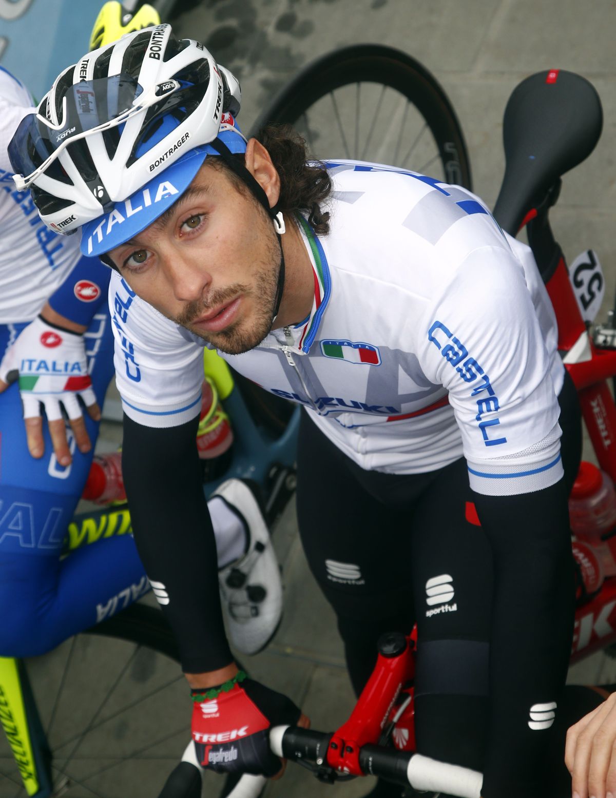 Fabio FElline rode for the Italian national team at the Trofeo Laigueglia