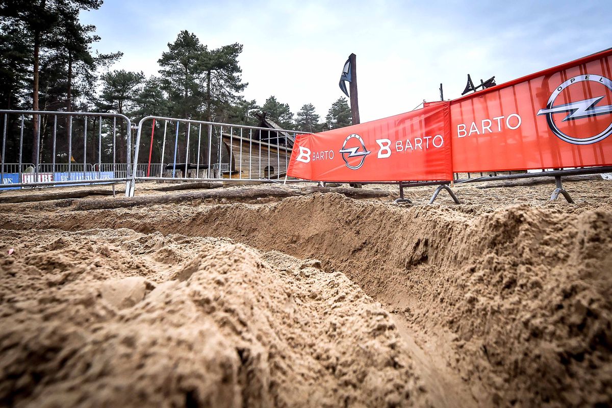 Deep ruts in the Belgian championships in Lille