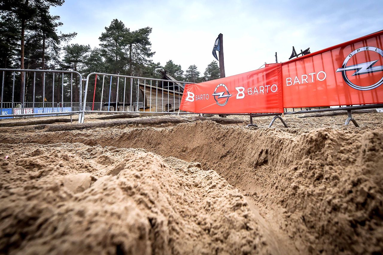 Deep ruts in the Belgian championships in Lille