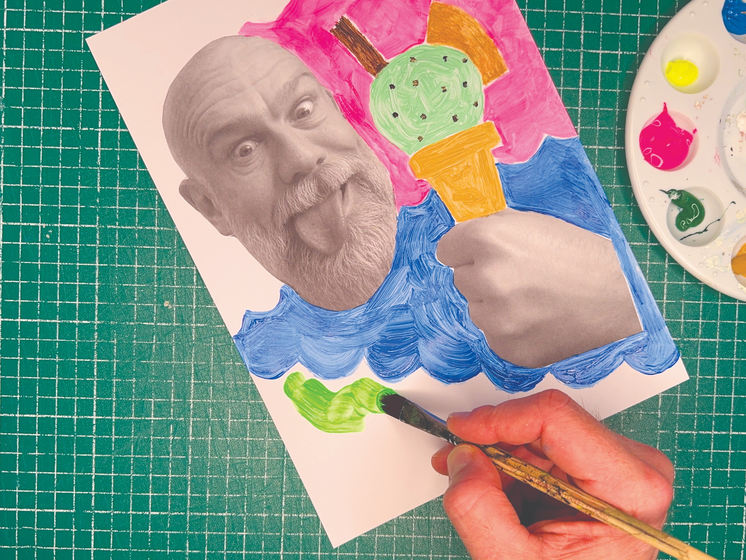 pop art ice cream