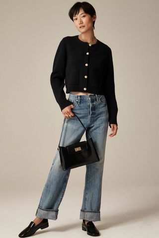 J.Crew Emilie Sweater Lady Jacket