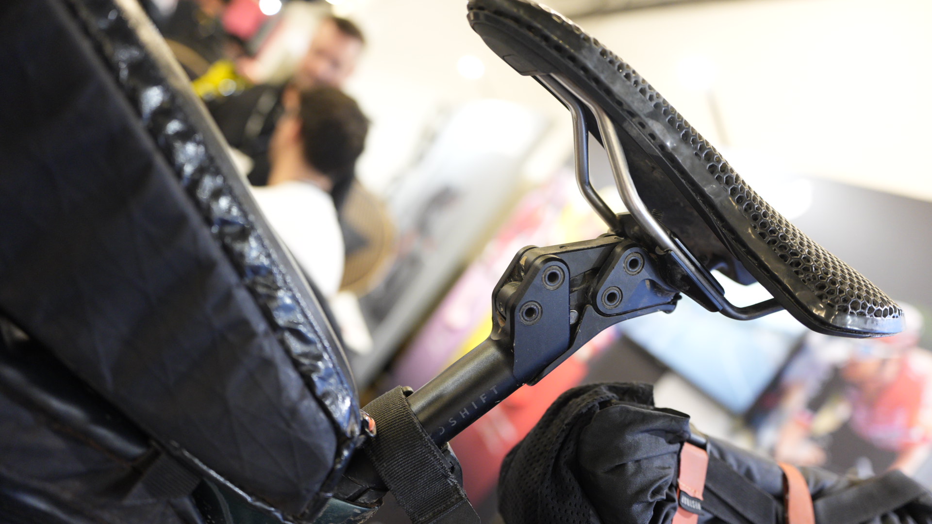 close up details of expensive bikes