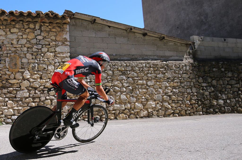 Richie Porte (BMC) cornering