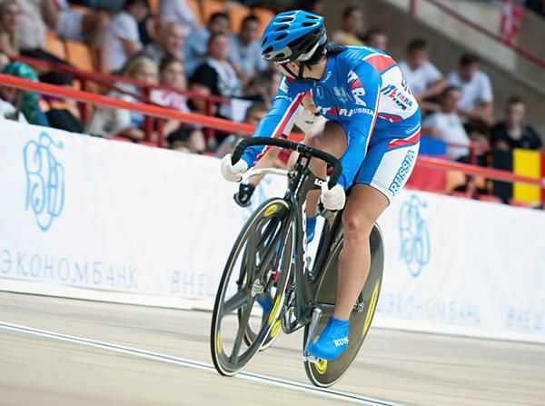 Ekaterina Gnidenko (Russia) in the quarter finals of the women's sprint.