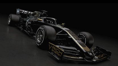 The livery has been revealed for the Haas F1 Team’s VF-19 car