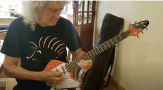 Brian May demos the Brian May Guitars Arielle signature model