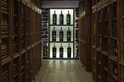 Madeira wine at Blandy's in Funchal, Madeira, Portugal