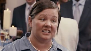 Melissa McCarthy being introduced in Bridesmaids.