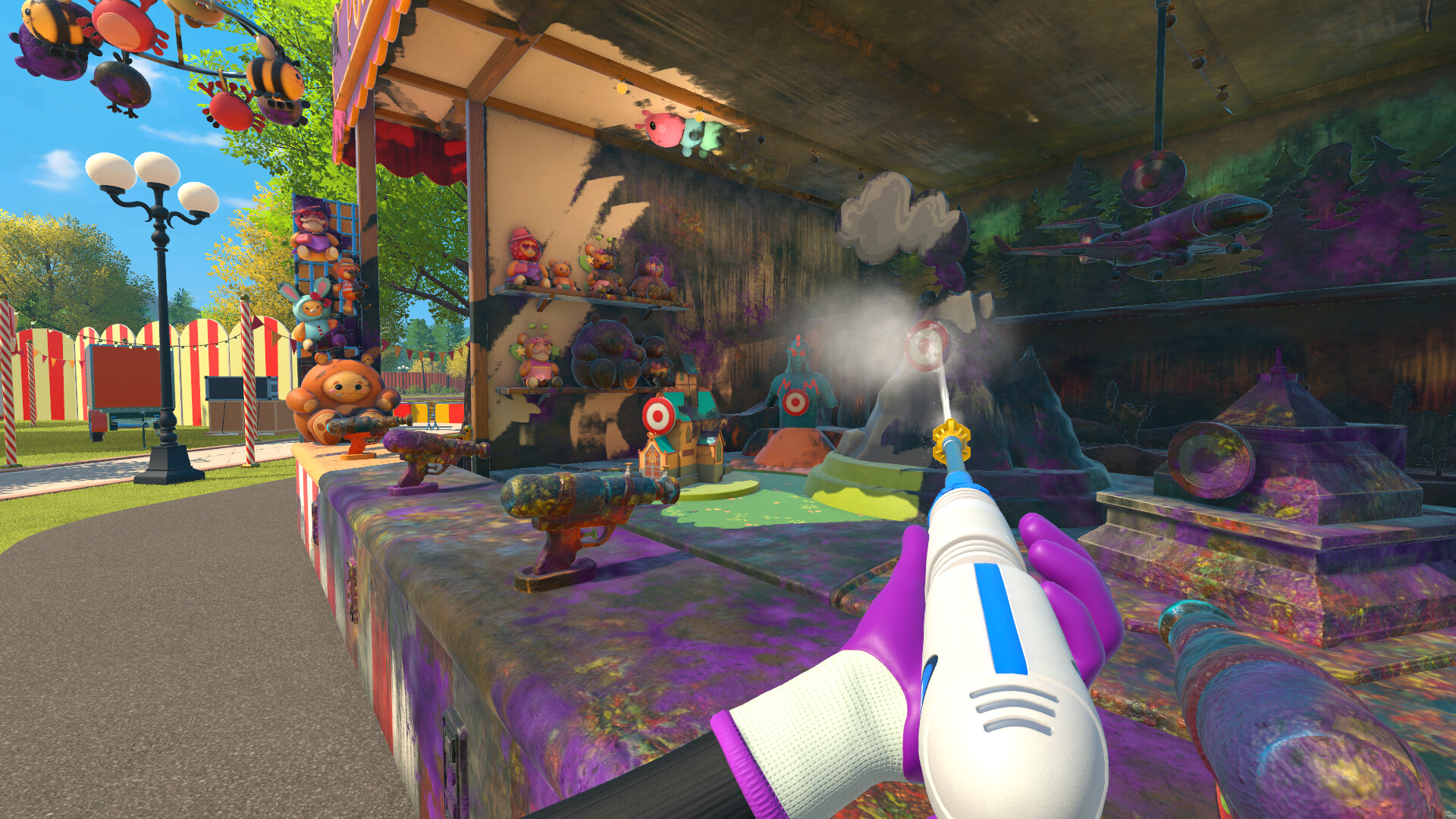 A screenshot of the upcoming Switch 2 game, PowerWash Simulator 2