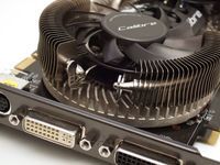 There are two metal clamps per fan, which hold the folding mechanism in position, like a spring