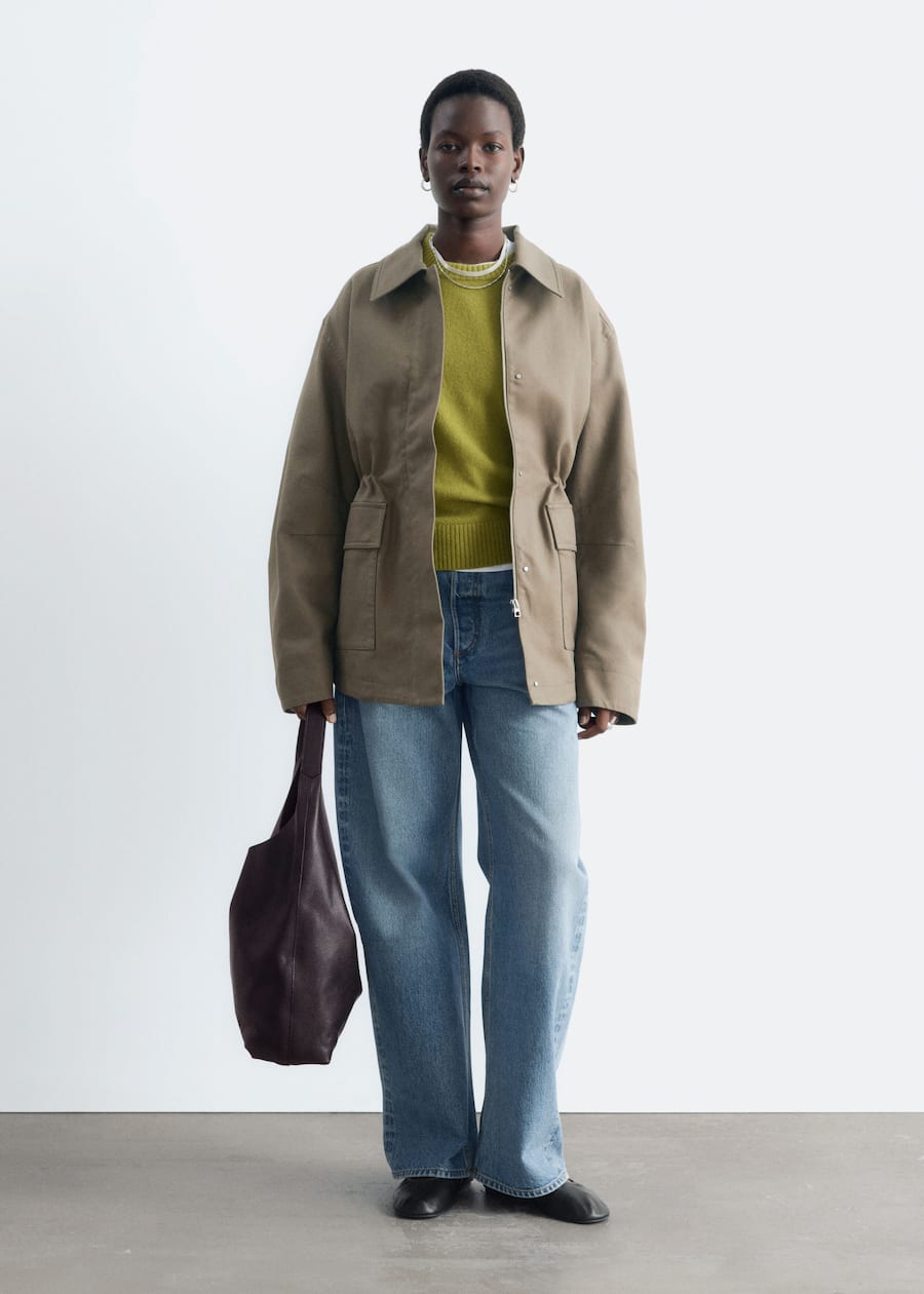 &amp;amp; Other Stories, Oversized Drawstring Utility Jacket