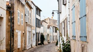 cobbled street in Île de Ré, France's prettiest european island