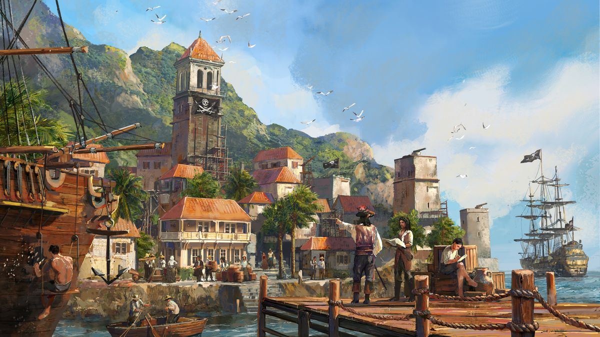 Republic of Pirates will let you city-build your own pirate empire