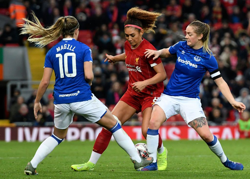 Women&#039;s Merseyside Derby