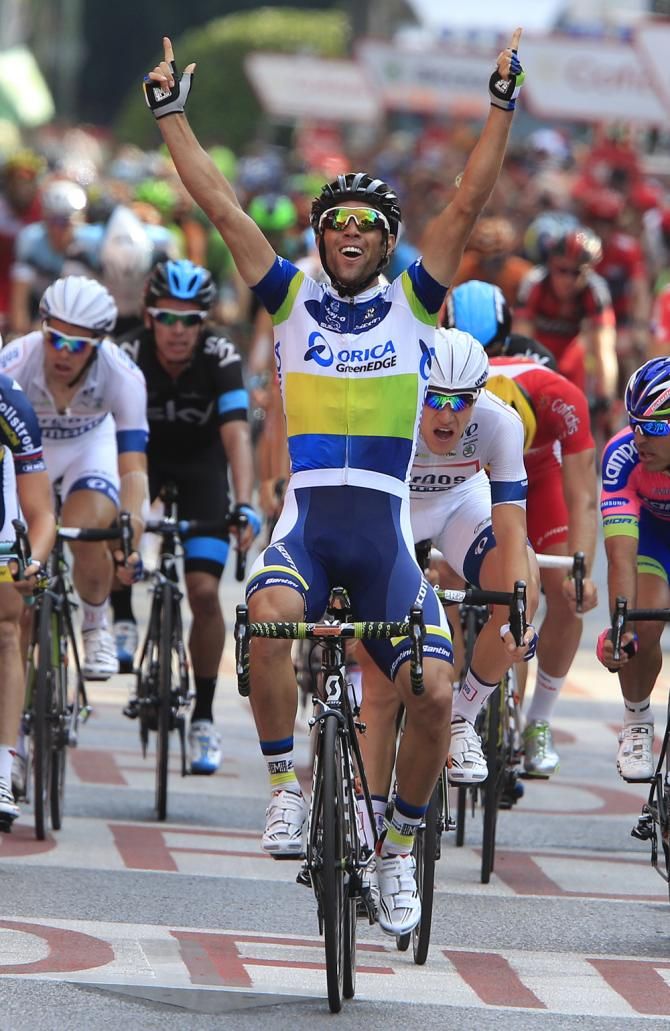 Michael Matthews (Orica-GreenEdge) claimed the final stage of the 2013 Vuelta a Espana