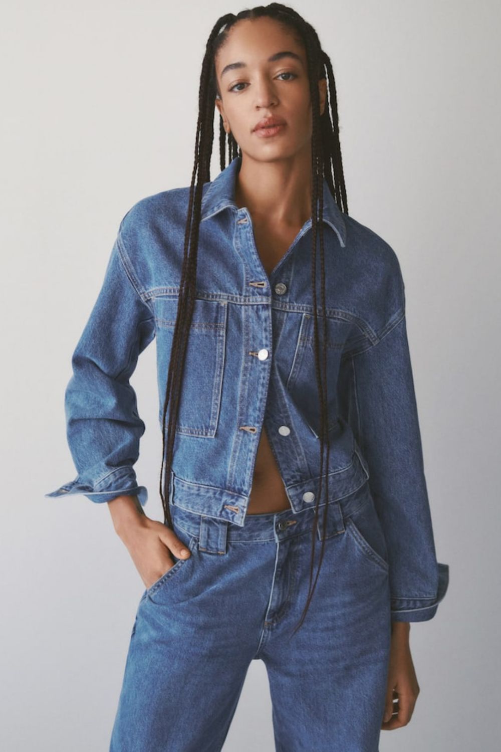 Mango just launched a circular denim collection | Marie Claire UK