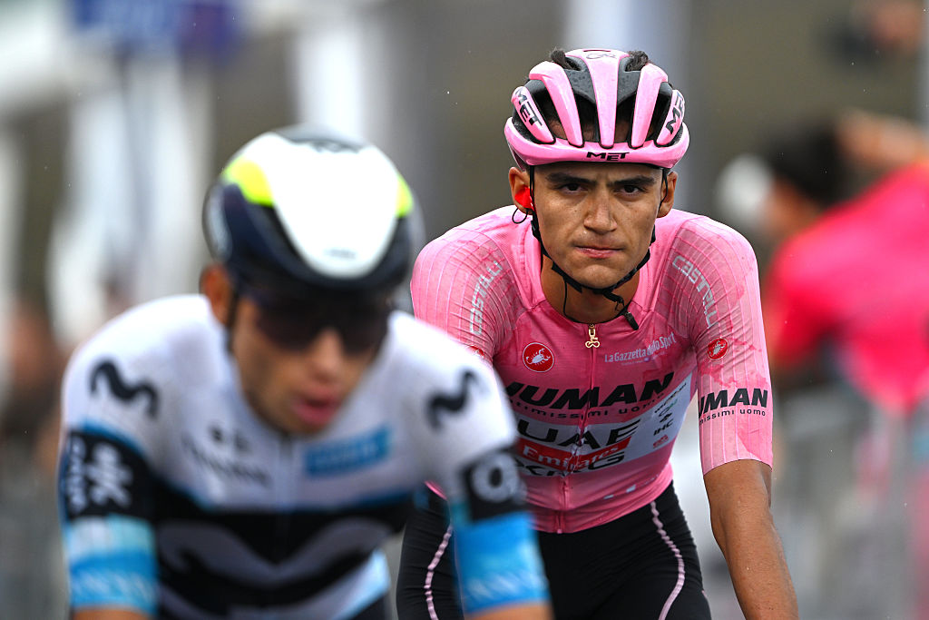 The current GC standings at the Giro d'Italia 2025 after stage 14