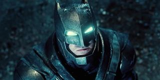 Ben Affleck as Batman in Batman v Superman: Dawn of Justice