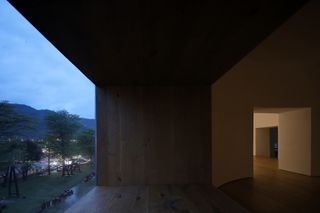 Relationship of interior and exterior of Buduo Teahouse by Wanmu Shazi