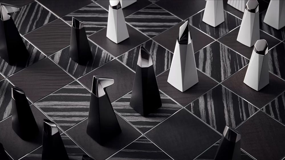 Rolls-Royce chess set