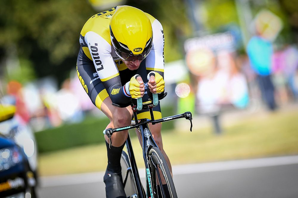 Jos Van Emden (LottoNL-Jumbo) finished second during stage 2 at the Eneco Tour