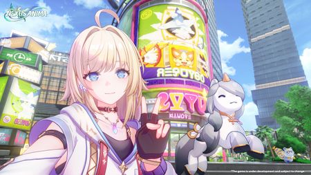 A promotional Honkai: Nexus Anima screenshot.