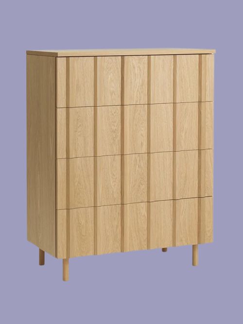 Rib Dresser 4 Drawers