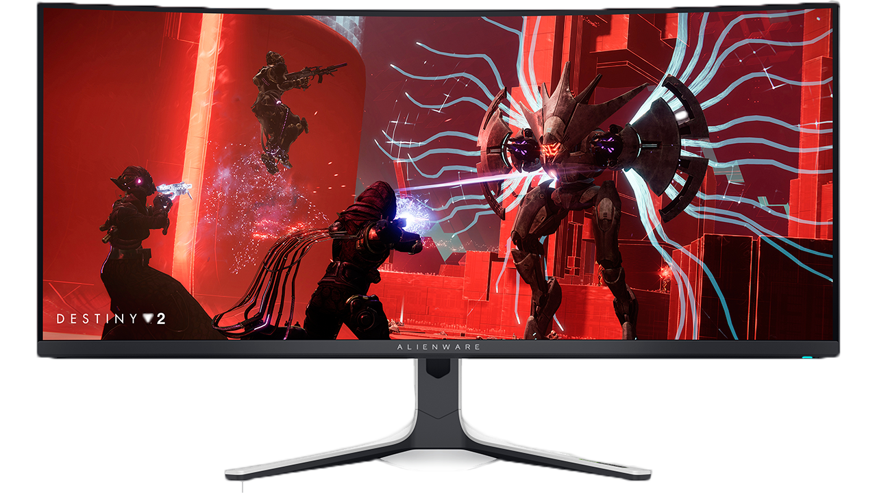 Alienware AW3423DW gaming monitor product shots