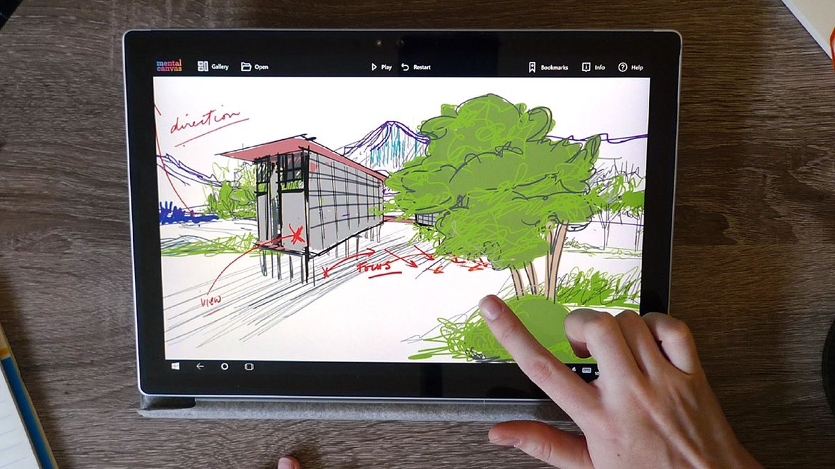 Mental Canvas 3D drawing app is reason enough to buy a ...