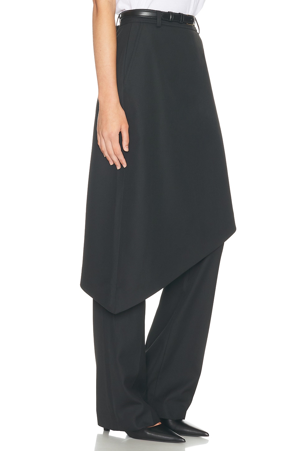 Trouser With Attached Skirt