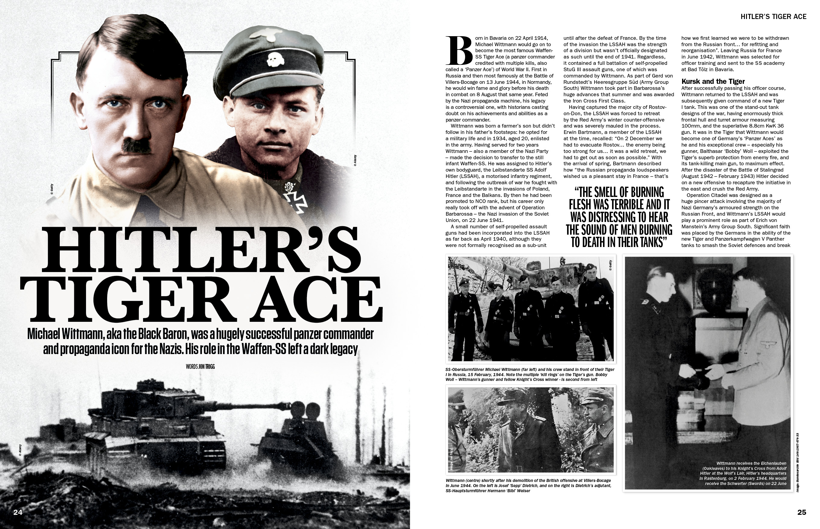 La revista Tiger Ace History of War de Hitler se volvió viral