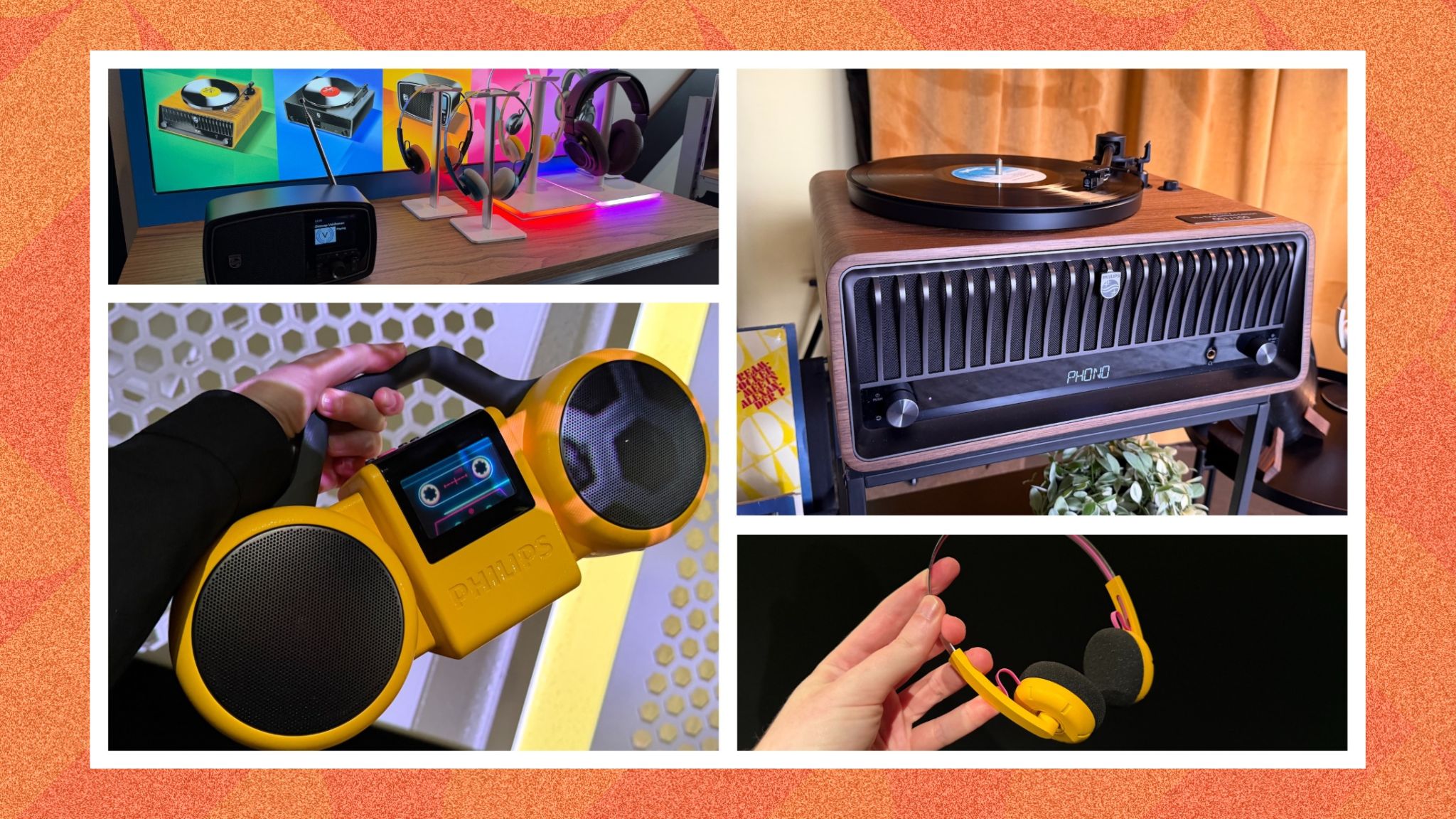 The Philips Century retro audio range