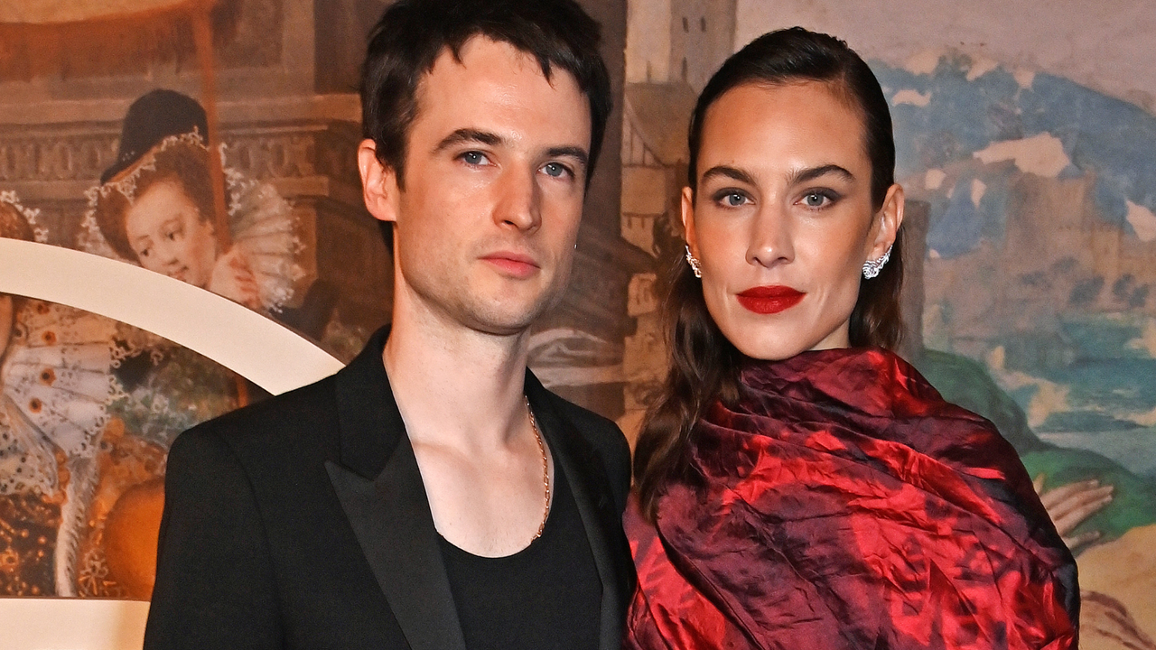 Tom Sturridge and Alexa Chung attend The National Portrait Gallery&#039;s Portrait Gala on March 19, 2024 in London, England