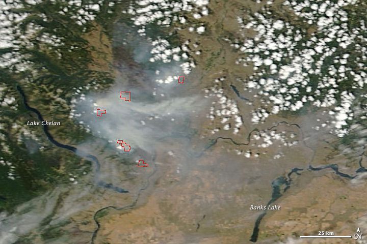 Washington State&#039;s Carlton Complex Fire