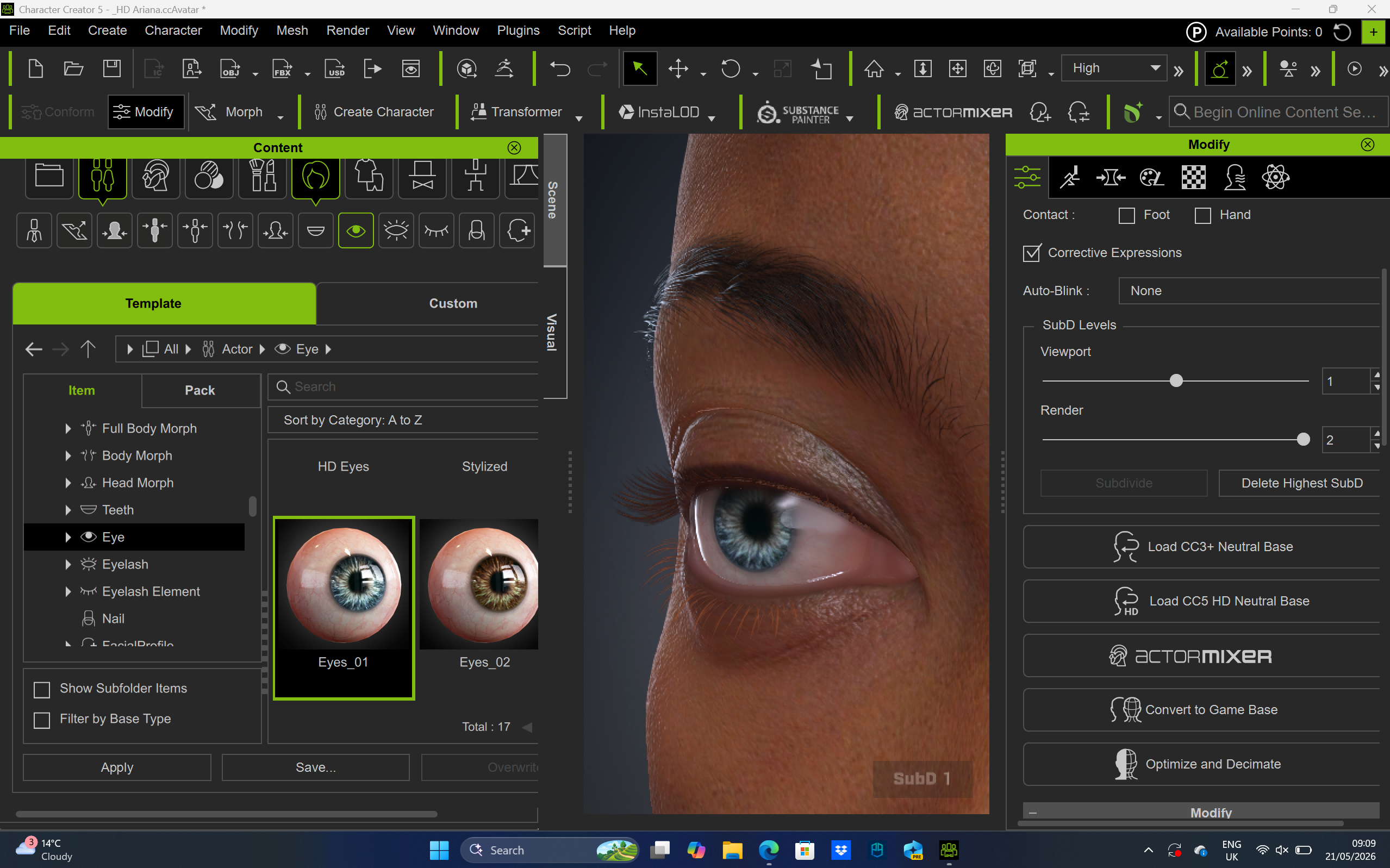 Character Creator 5