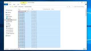 How to batch rename multiple files in Windows 10: Rename files in bulk step 4: Type the new file name and hit Enter