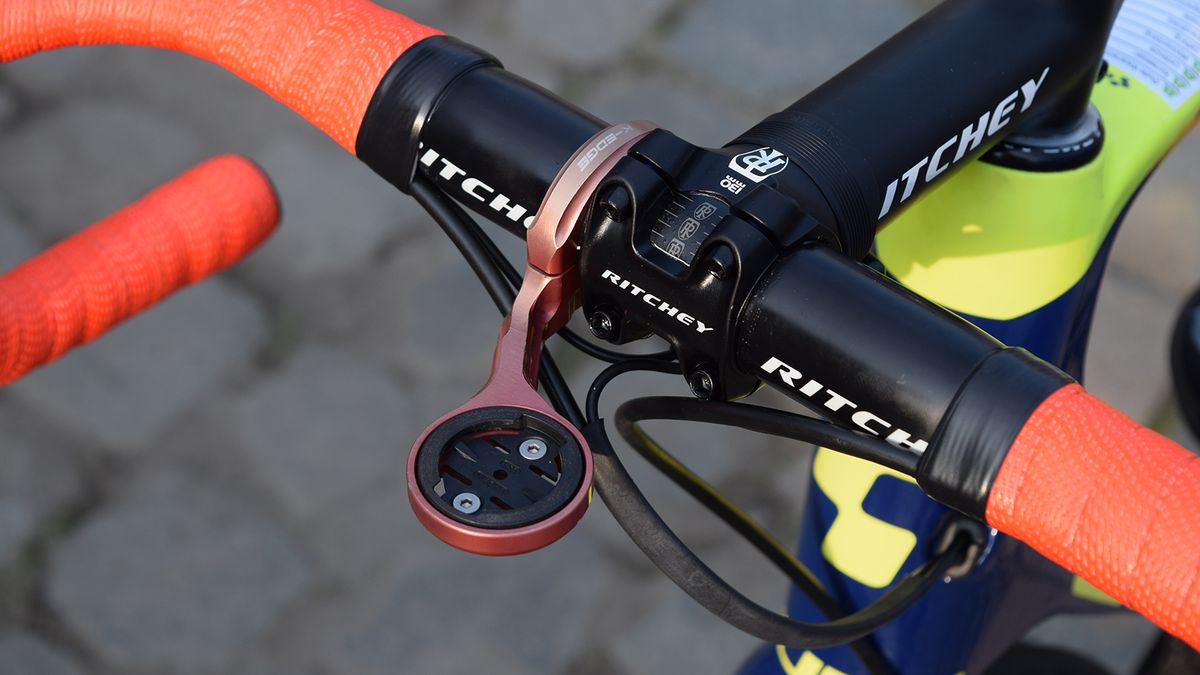 This old K-Edge mount highlights the longevity and popularity of the computer mounts among pro riders