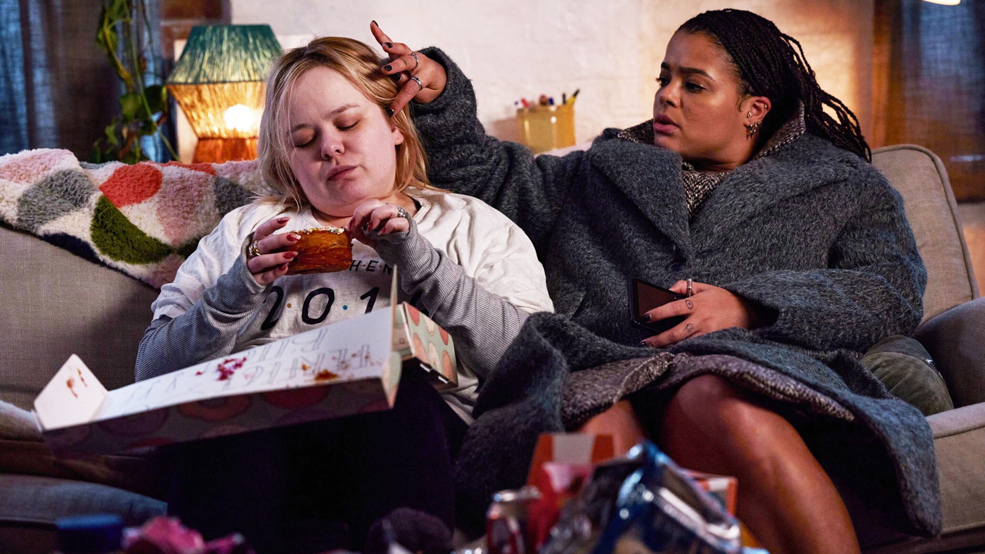 نیکولا کوگلان و لیدیا وست حال و هوای خوبی دارند