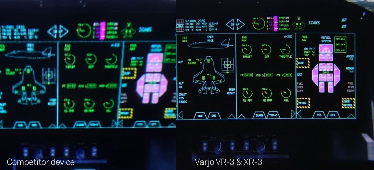 Varjo Vr3 Xr3 Display Clarity
